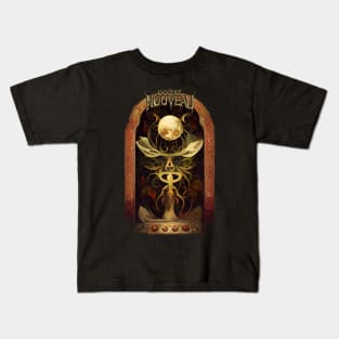 Occult Nouveau - Lunar Fungal Protuberance Kids T-Shirt